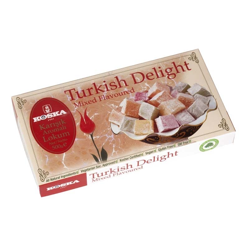 Koska Mixed Flavored Turkish Delight 500 gr 