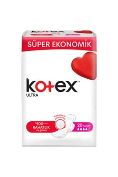 Kotex Ped Ultra Quadro Uzun 20 Adet