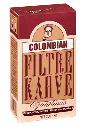 Kuru Kahveci Mehmet Efendi Colombian Coffee 250 gr