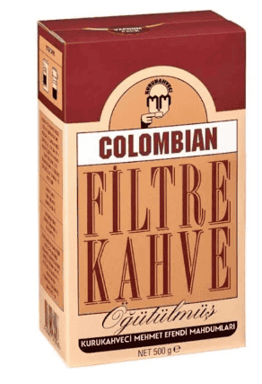 Kuru Kahveci Mehmet Efendi Colombian Filtre Kahve 500 Gr