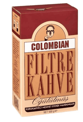 Kuru Kahveci Mehmet Efendi Colombian Filter Coffee 500 gr