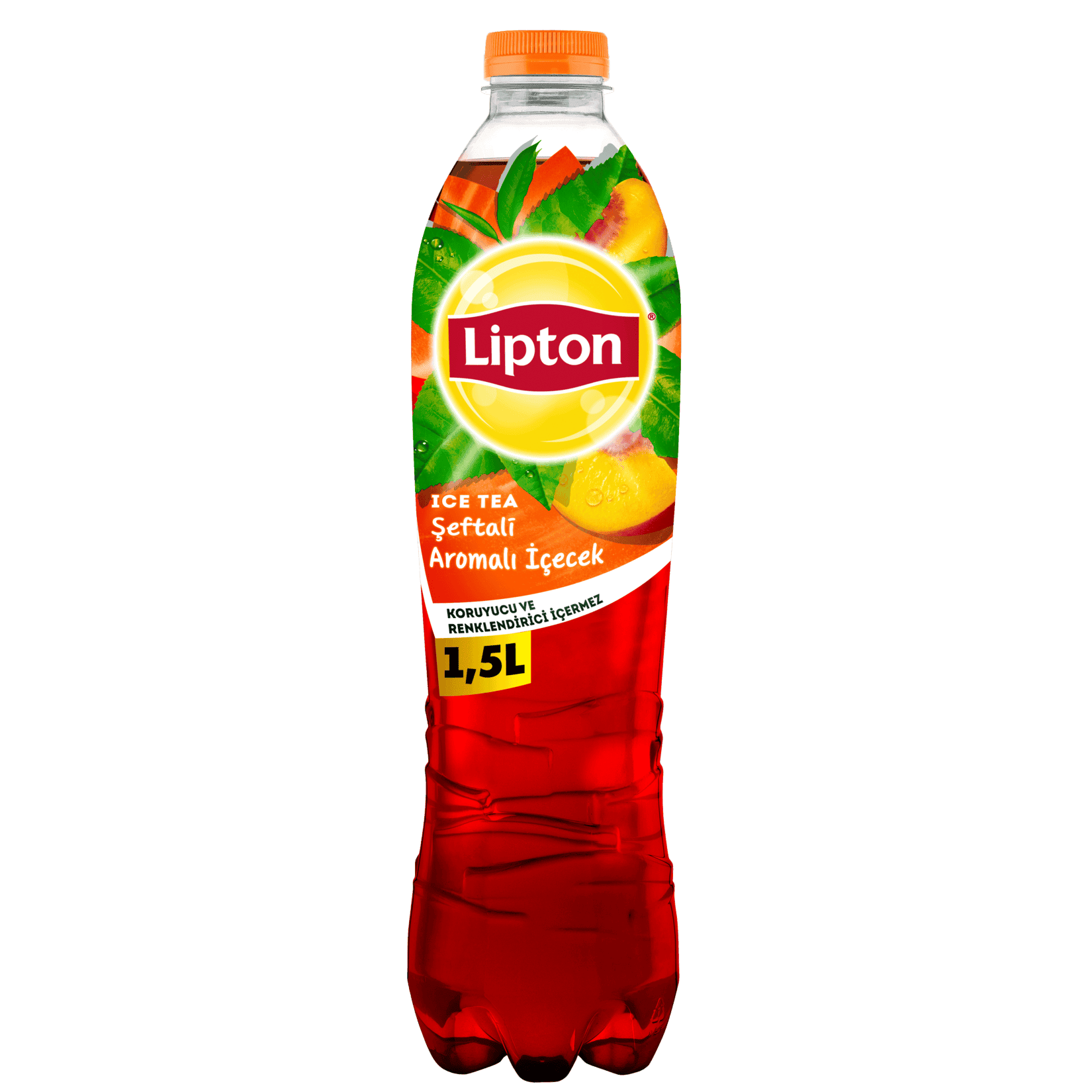 Lipton Ice Tea Plastic Bottle Peach Flavored 1.5 L 