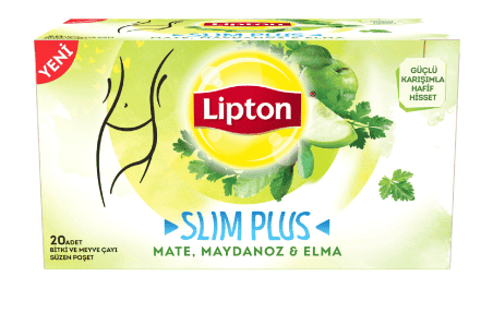 Lipton Slim Plus Parsley&apple Tea Bag 20 pcs