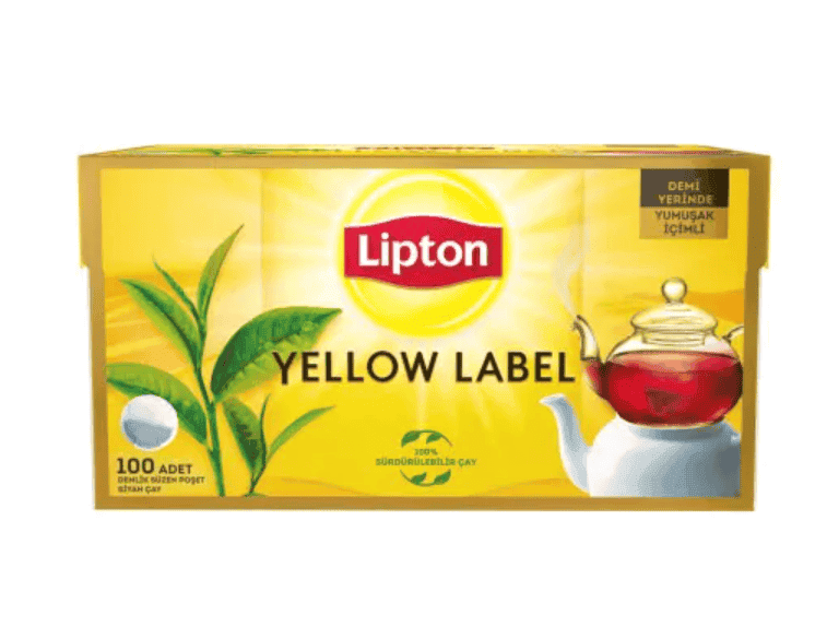 Lipton Yellow Poşet Çay 100'lü