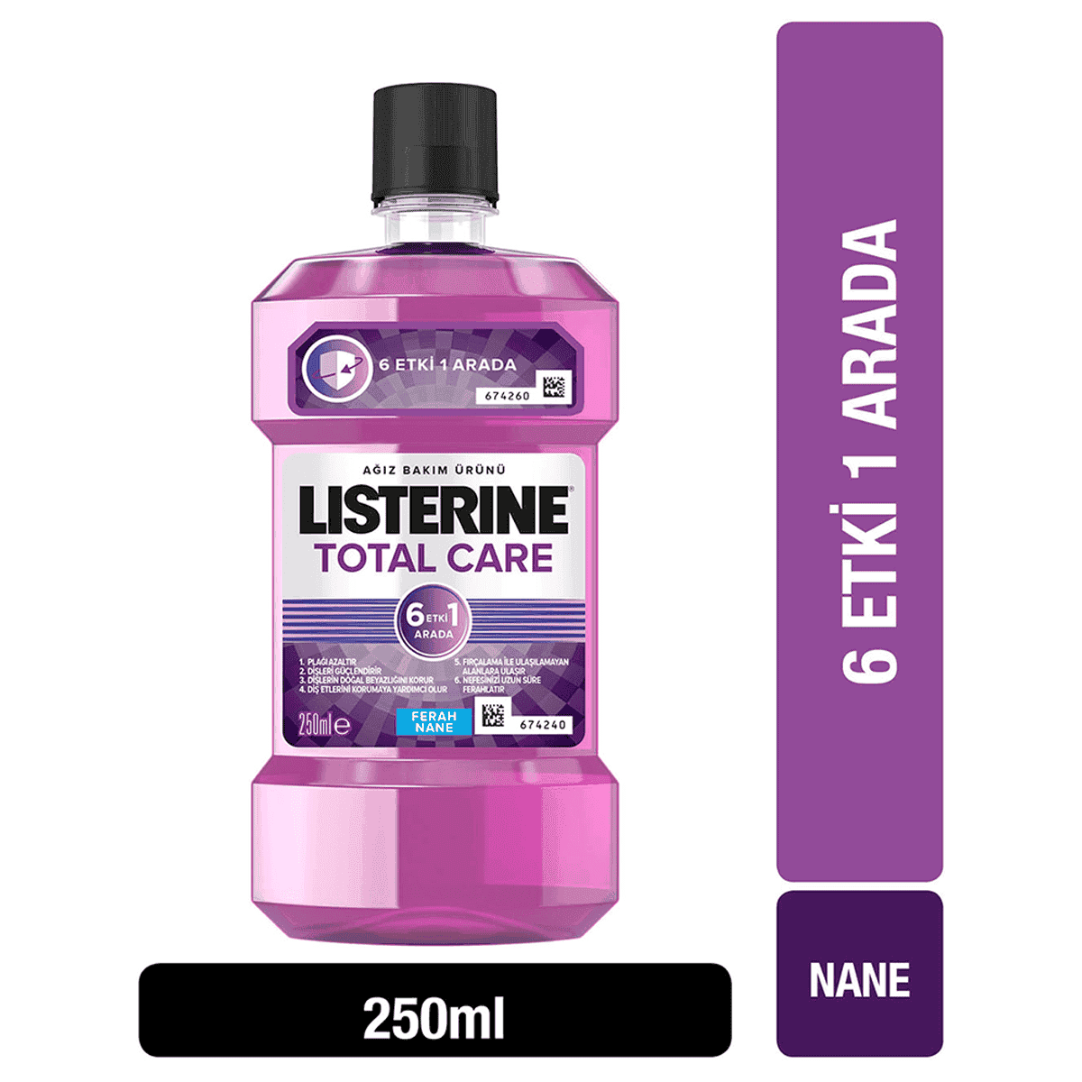 Listerine 6 Effect İn 1 250 ml 