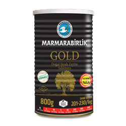 Marmarabirlik Black Oil Gold Brine Oil Size : M 800 gr 