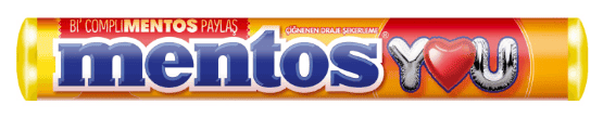 Mentos Stick Strawberry Candy 37.5 gr