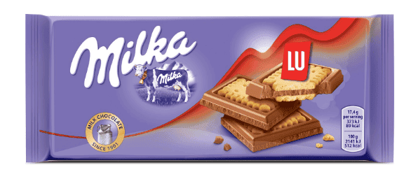 Milka Tablet Chocolate Lu 87 gr