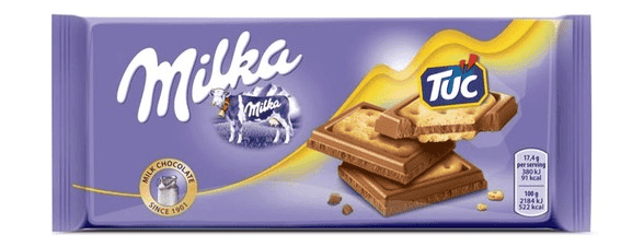 Milka Tablet Chocolate Tuc 87 gr