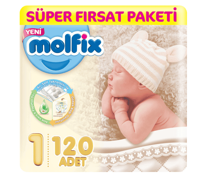 Molfix Fırsat Paketi No 1 120 Adet