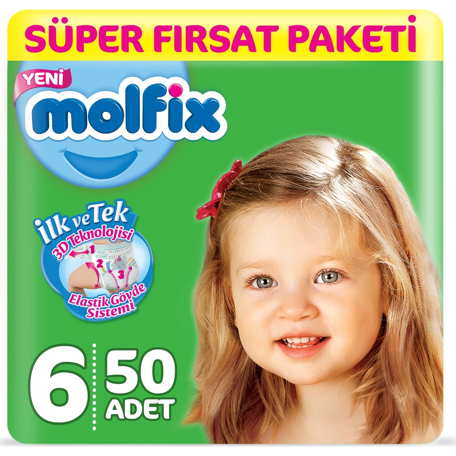 Molfix Fırsat Paketi No 6 50 Adet