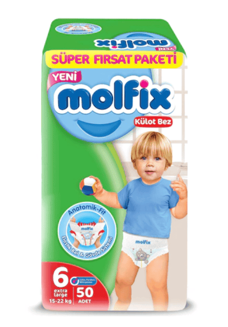 Molfix Pants Super Packet No 6 50 pc