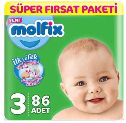 Molfix Super Opportunity Package No 3 86 pcs