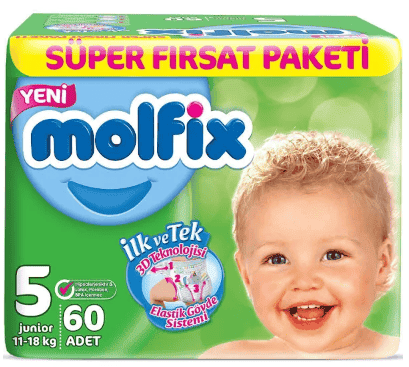Molfix Super Opportunity Package No 5 60 pcs