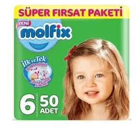 Molfix Super Opportunity Package No 6 50 pcs