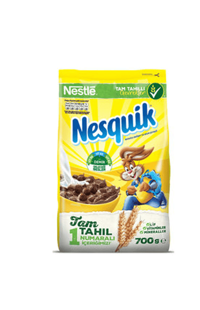 Nestle Nesquik Kakaolu Buğday Ve Mısır Gevreği 700 Gr