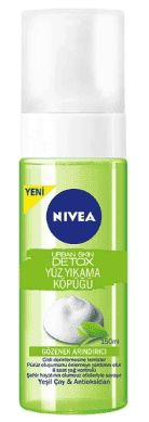 Nivea Facial Care Face Wash Foam Detox 150 ml 