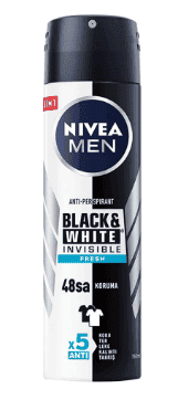 Nivea Men Deodorant B&w Fresh Sprey 150 Ml