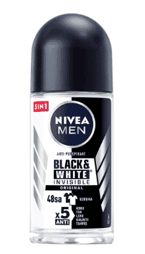 Nivea Men Deodorant B&w Original Roll On 50 ml