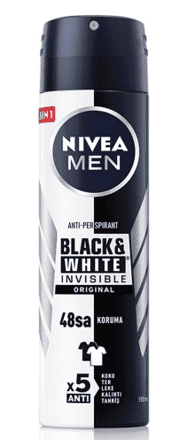 Nivea Men Deodorant B&w Original Sprey 150 Ml
