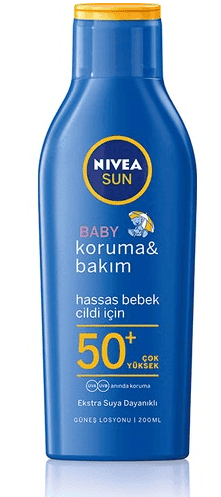 Nivea Sun Baby Bakım Yapan Güneş Sütü 200 Ml