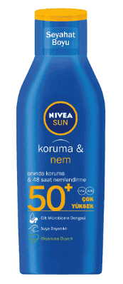 Nivea Sun Moisturizing Sun Milk 50+ Sensitive Protection 100 ml 