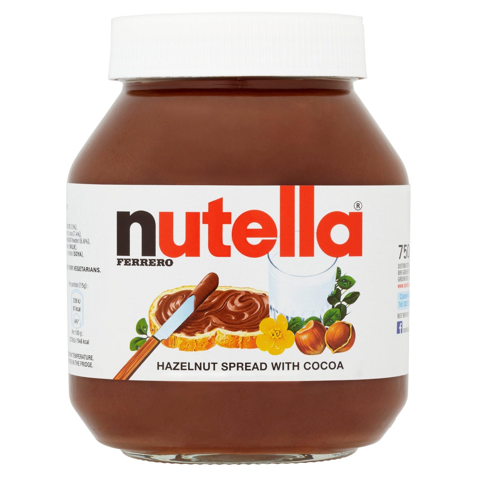 Nutella Kavanoz 750 Gr