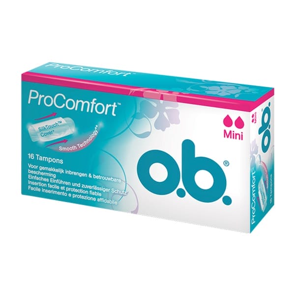 O.b. Tampons Procomfort Light Days Mini 16 pc 