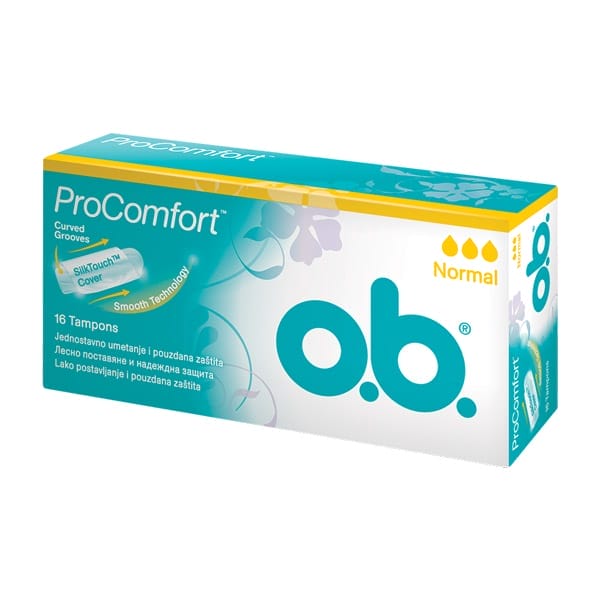 O.b. Tampons Procomfort Regular 16 pc 