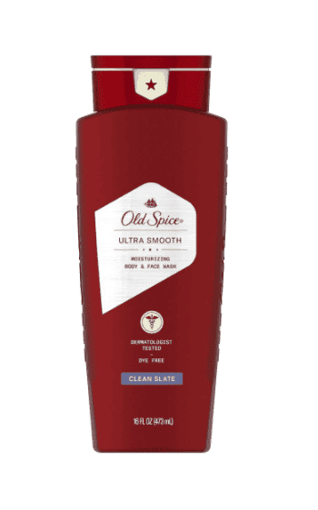 Old Spice Ultra Smooth Clean Slate Face & Body Wash 400 Ml  