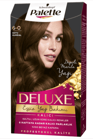 Palette Deluxe Hair Dye Dark Brown 6-0 1 pcs | Expay Global
