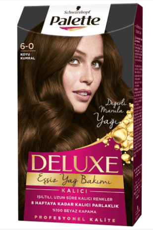 Palette Deluxe Hair Dye Dark Brown 6-0 1 pcs