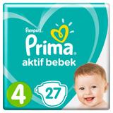 Pampers Prima Maxi Plus 27 Adet