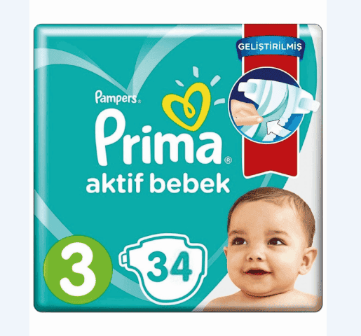 Pampers Prima Midi 34 pc 