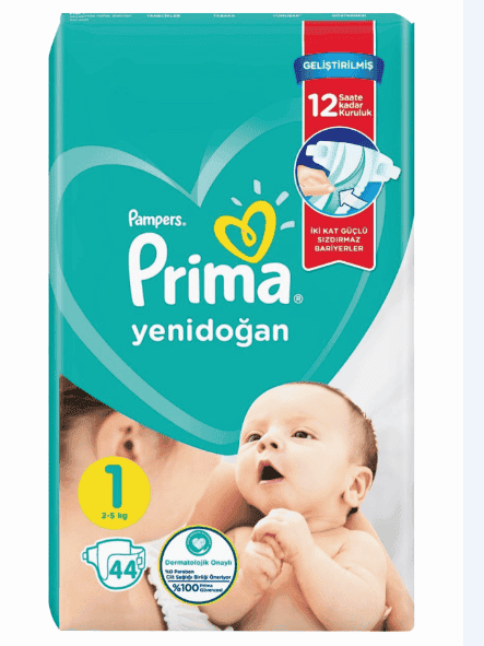 Pampers Prima Newborn  44 Adet