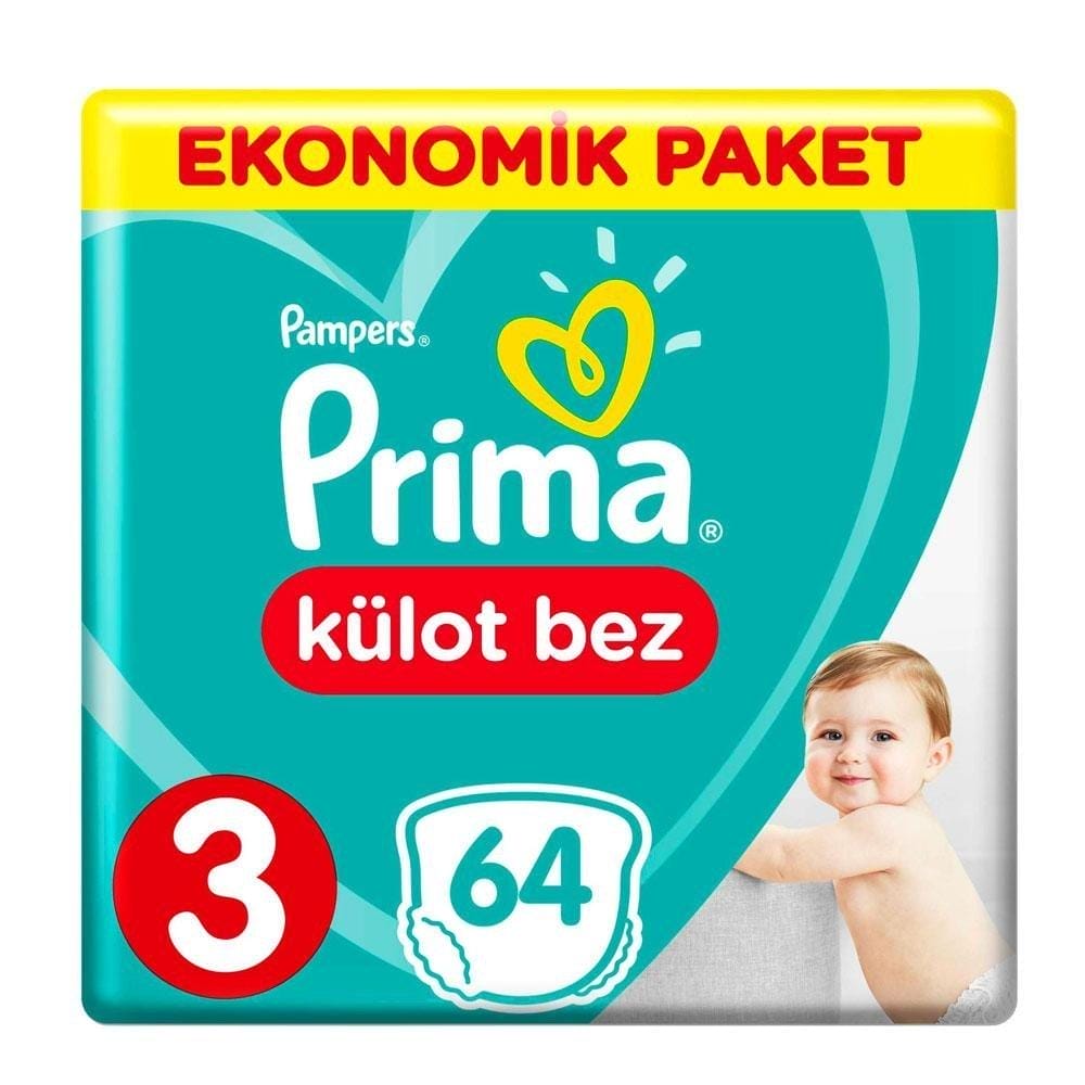 Pampers Prima No3 64 pc