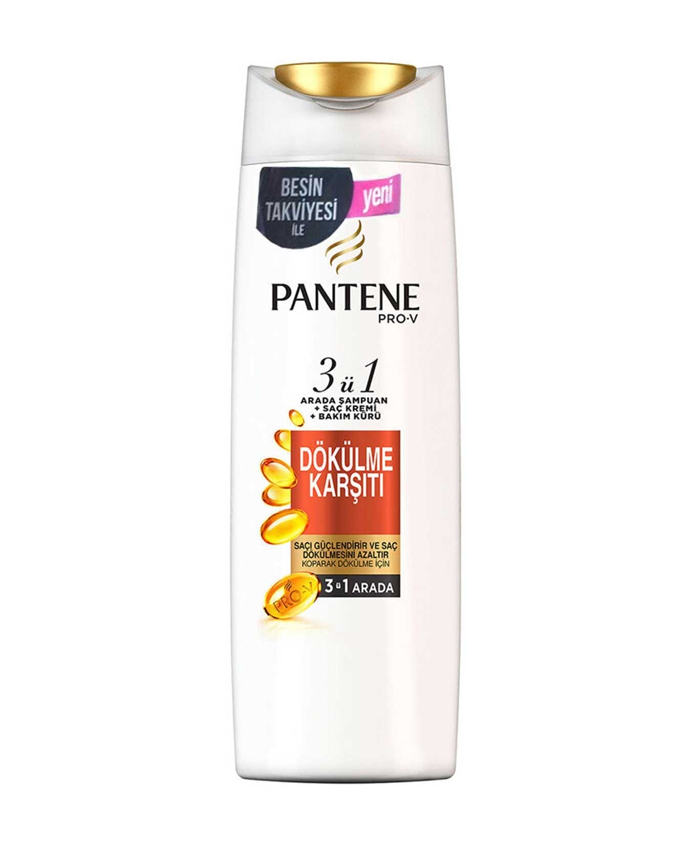 Pantene 3'ü 1 Arada Saç Dökülmesine Karşı Şampuan 470 Ml