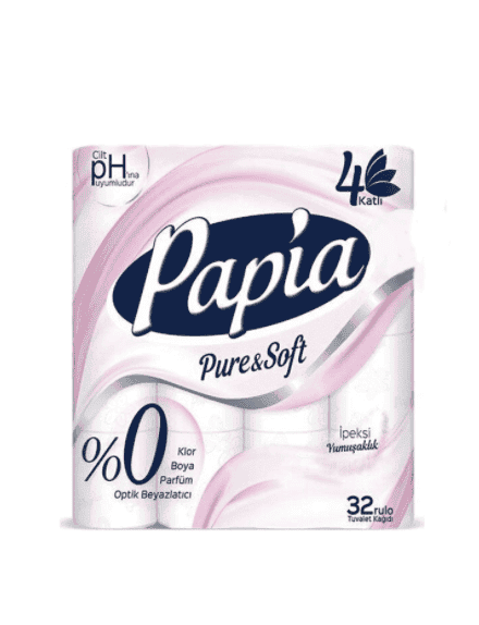 Papia Toilet Paper Deluxe 32 pc