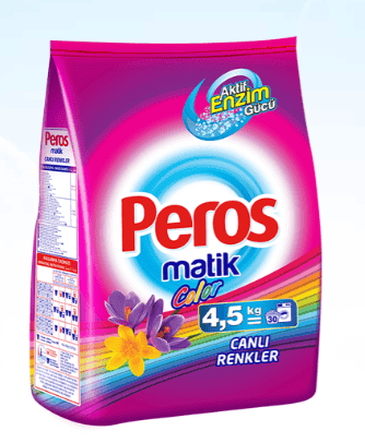 Peros Powder Detergent Glamarous Colors 4.5 kg 