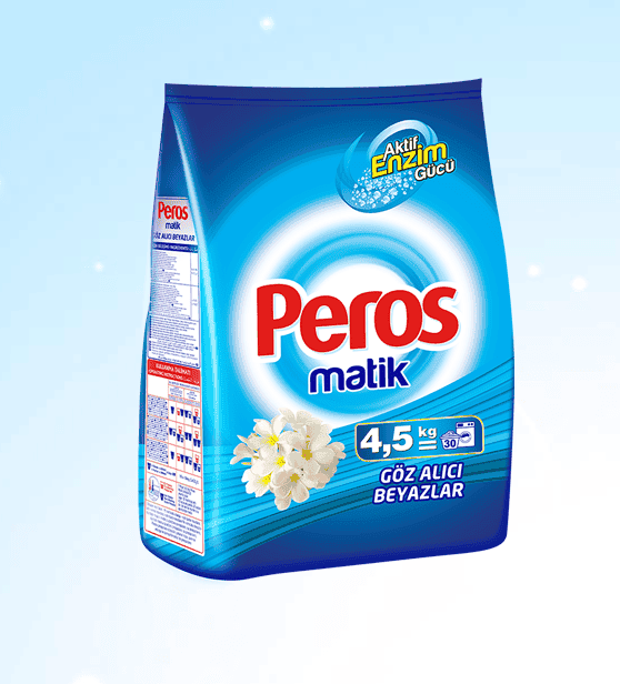 Peros Powder Detergent Glamarous Whites 4.5 kg 