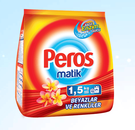 Peros Powder Detergent Whites&colors 1.5 kg 