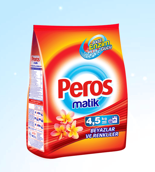 Peros Powder Detergent Whites&colors 4.5 kg 