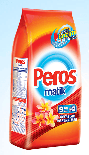 Peros Powder Detergent Whites&colors 9 kg 
