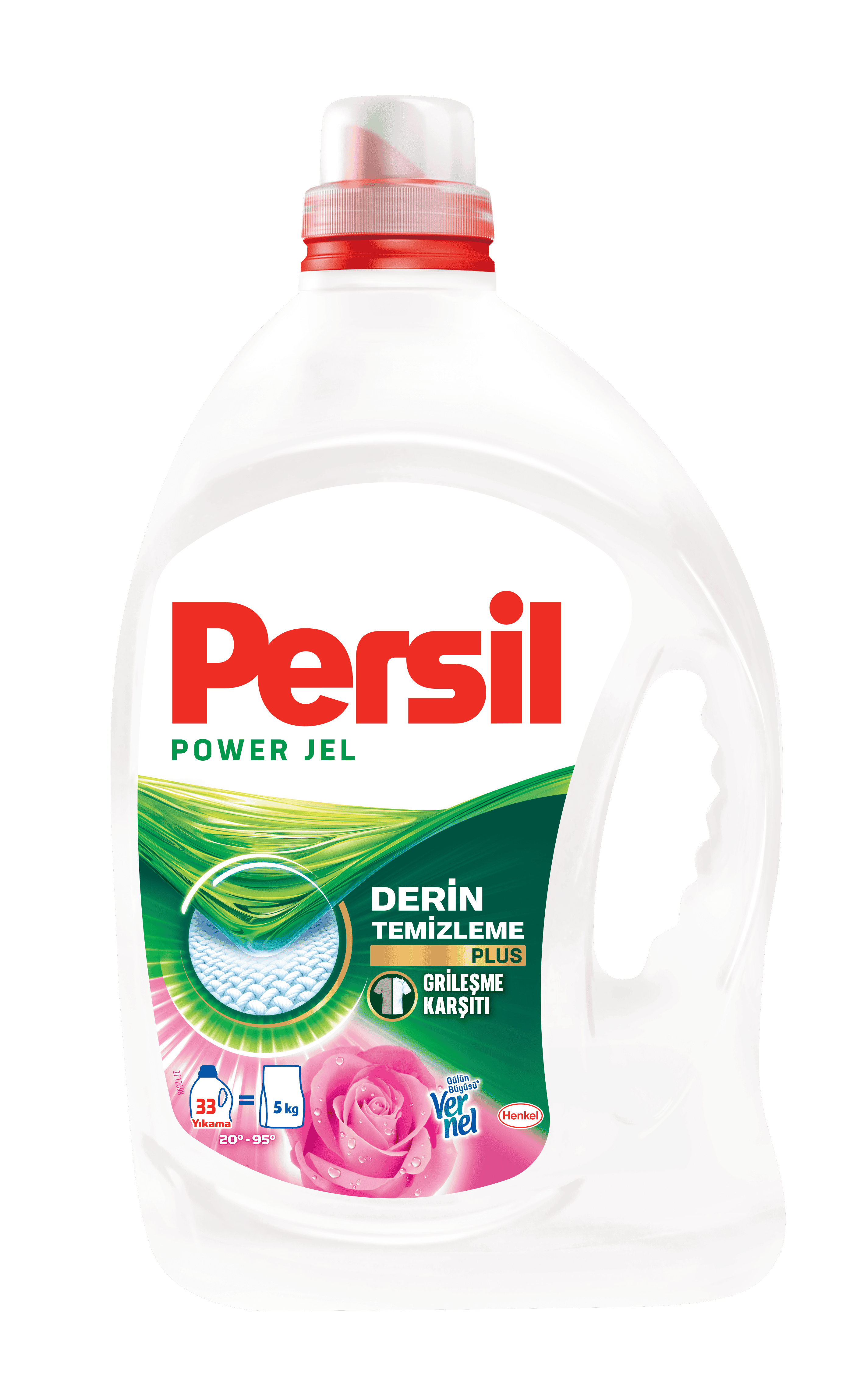 Persil Power Gel Rose 33 Wl 2310 ml