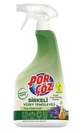 Porçöz Sirkeli Yüzey Temizleyici 750 Ml