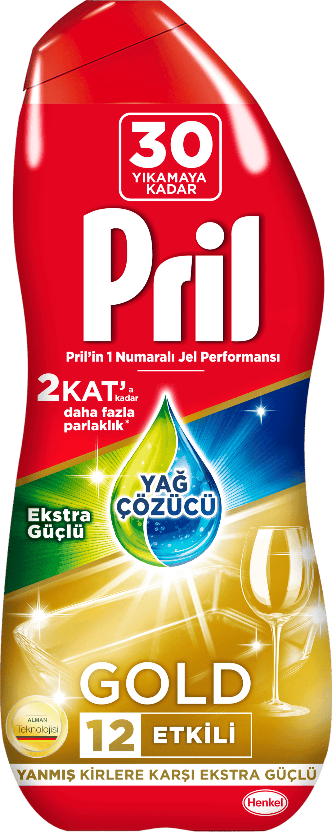 Pril Gold Jel Yağ Çözücü 540 Ml 