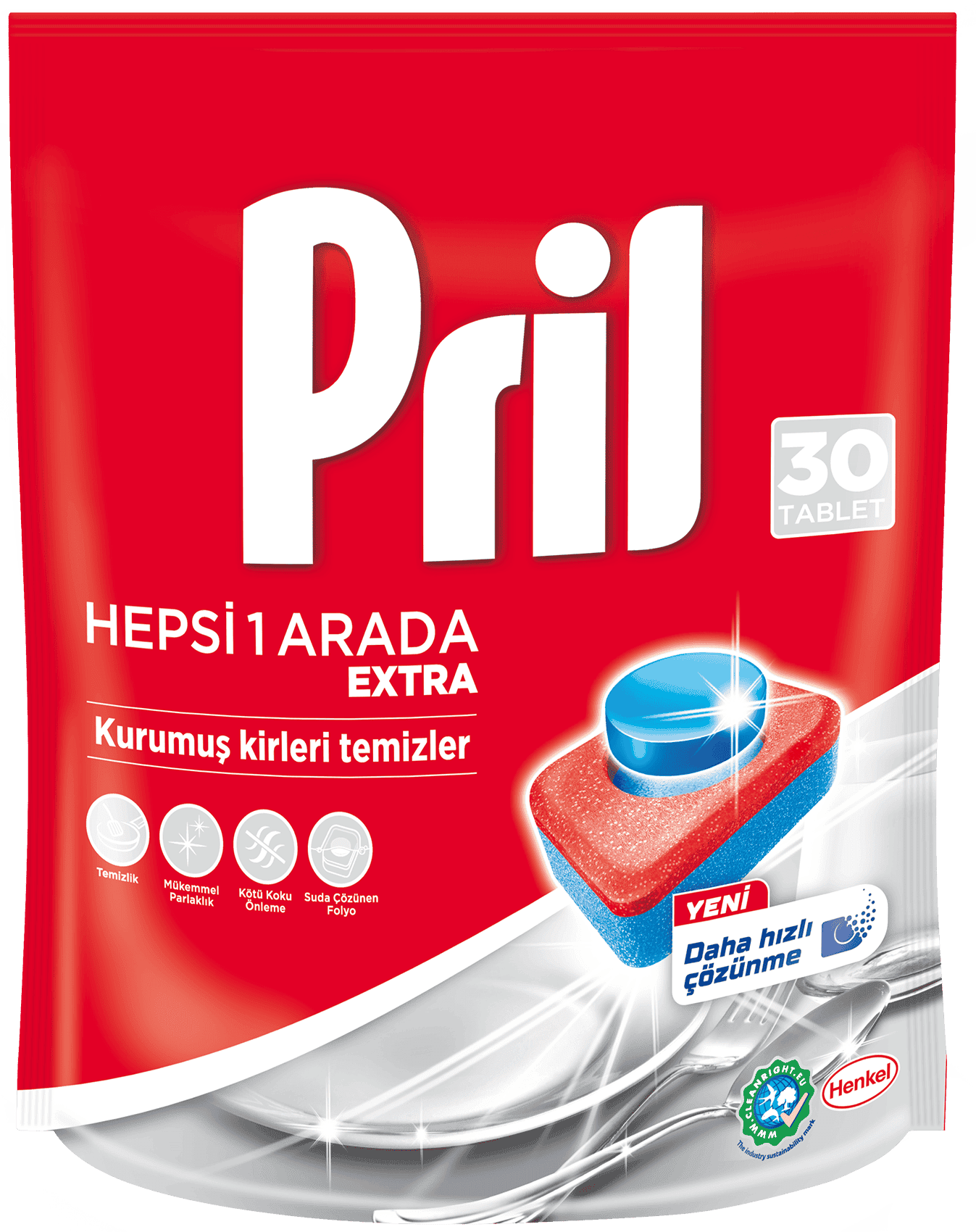 Pril Tablet Hepsi Bir Arada 30 Adet