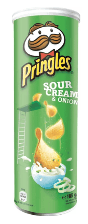 Pringles Potato Chips Sour Cream&onion 165 gr | Expay Global