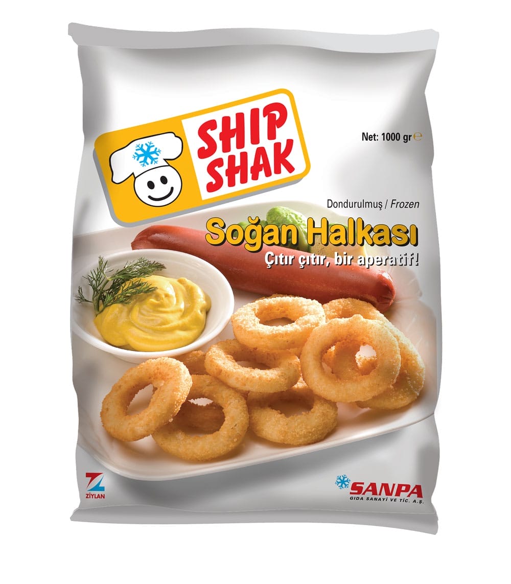 Sanpa Gıda Fried Onion Rings Ship Shak 1000 gr 