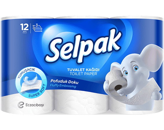 Selpak Toilet Papers 12 pc 